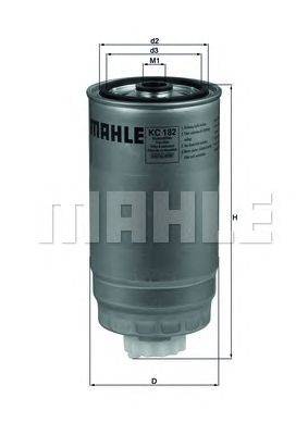 Топливный фильтр MAHLE ORIGINAL KC182