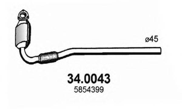 Катализатор ASSO 340043