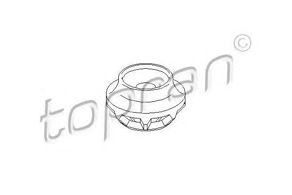 Опорное кольцо, опора стойки амортизатора TOPRAN 102828