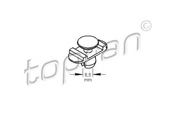 Пружинный зажим TOPRAN 104169