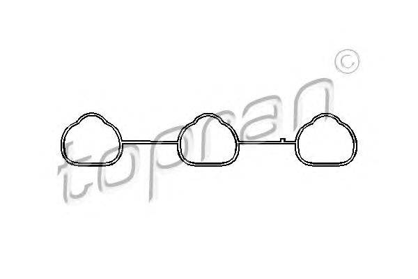 Прокладка, впускной коллектор TOPRAN 206597