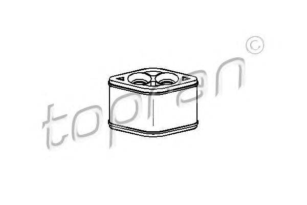 Подвеска, радиатор TOPRAN 207036