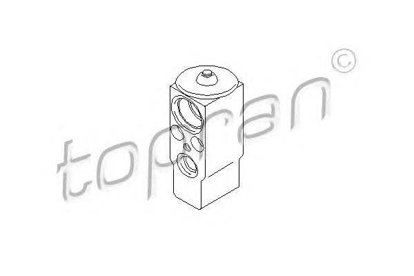 Расширительный клапан, кондиционер TOPRAN 401 522