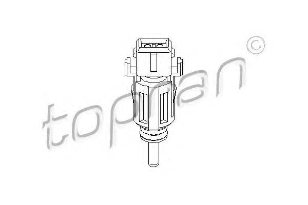 TOPRAN (НОМЕР: 500 927) Датчик, температура охлаждающей жидкости