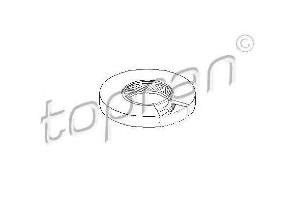 Уплотняющее кольцо, дифференциал TOPRAN 722332