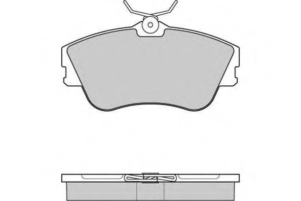 Комплект тормозных колодок, дисковый тормоз E.T.F. 21478
