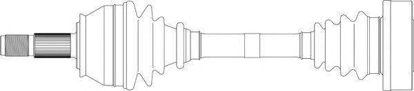 Приводной вал GENERAL RICAMBI AR3039