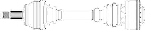 Приводной вал GENERAL RICAMBI AR3090