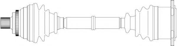 Приводной вал GENERAL RICAMBI AU3303