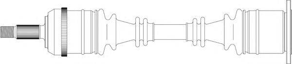 Приводной вал GENERAL RICAMBI RE3091
