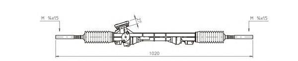 Рулевой механизм GENERAL RICAMBI RE4021