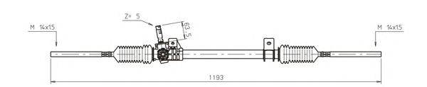 Рулевой механизм GENERAL RICAMBI RE4033