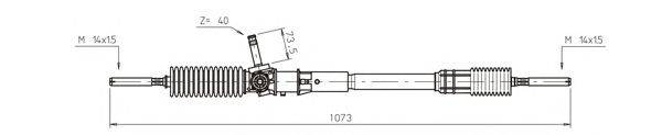 Рулевой механизм GENERAL RICAMBI RE4034