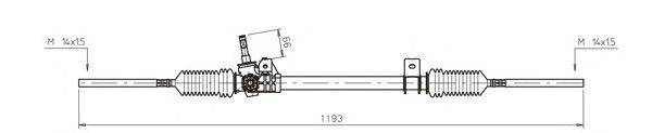 Рулевой механизм GENERAL RICAMBI RE4047