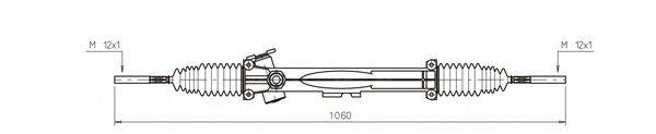 Рулевой механизм GENERAL RICAMBI TA4003