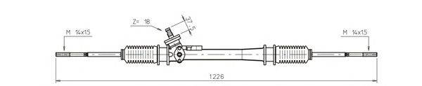 Рулевой механизм GENERAL RICAMBI WW4037