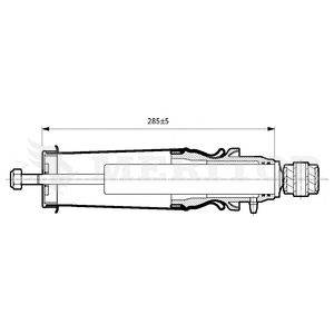 Кожух пневматической рессоры MERITOR MLF5101