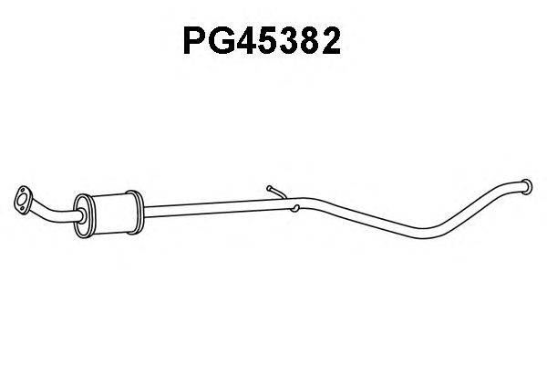 Средний глушитель выхлопных газов VENEPORTE PG45382