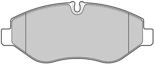 Комплект тормозных колодок, дисковый тормоз FREMAX FBP1715