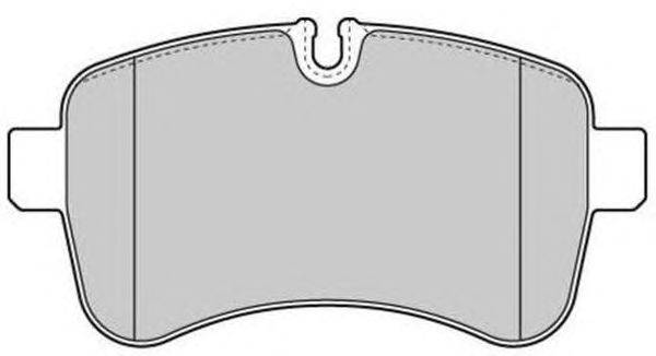 Комплект тормозных колодок, дисковый тормоз FREMAX FBP-1682