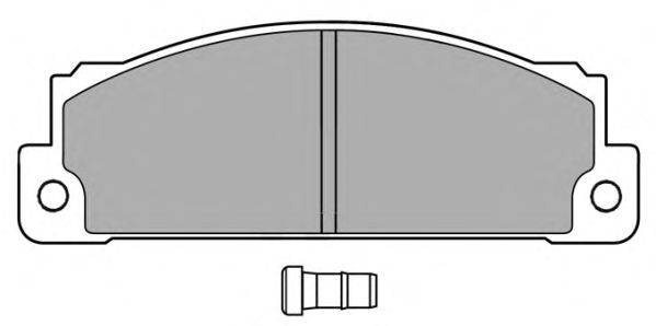 Комплект тормозных колодок, дисковый тормоз FREMAX 20647