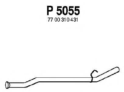 Труба выхлопного газа FENNO P5055