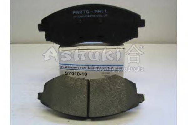 Комплект тормозных колодок, дисковый тормоз ASHUKI SY010-10