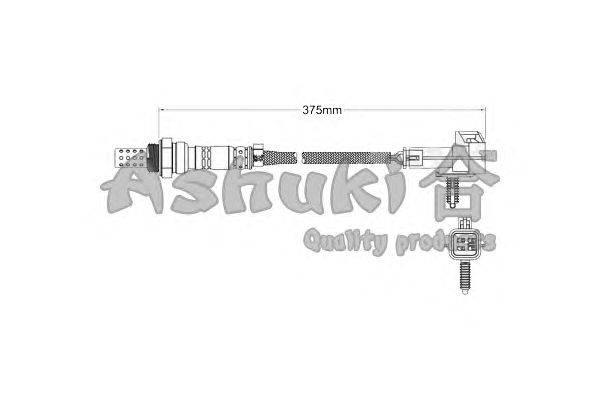 Лямбда-зонд ASHUKI 9200-48036