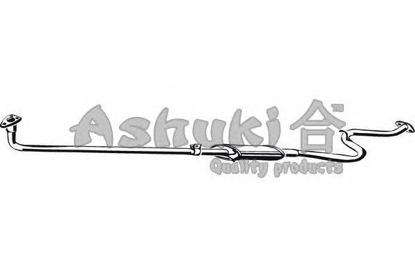 Предглушитель выхлопных газов ASHUKI D20100