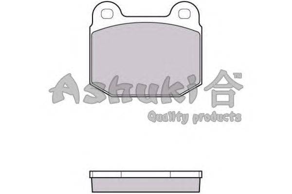 Комплект тормозных колодок, дисковый тормоз ASHUKI S01121J