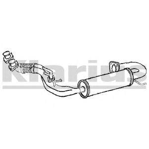 Предглушитель выхлопных газов KLARIUS 240811