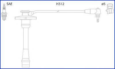 Комплект проводов зажигания HÜCO 134130
