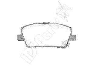 Комплект тормозных колодок, дисковый тормоз JAPANPARTS PA403