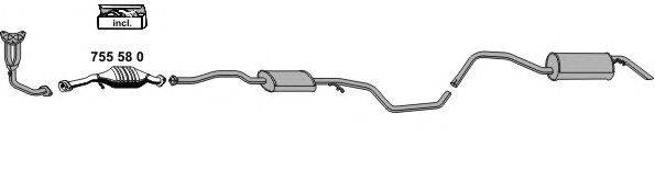 Система выпуска ОГ ERNST 030163