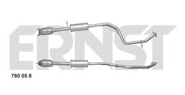 Катализатор ERNST 760058