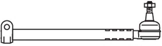 Наконечник поперечной рулевой тяги FRAP 3933