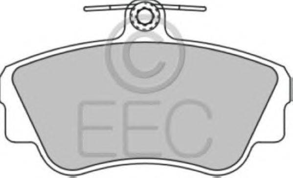 Комплект тормозных колодок, дисковый тормоз EEC BRP0648