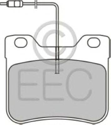 Комплект тормозных колодок, дисковый тормоз EEC BRP0715