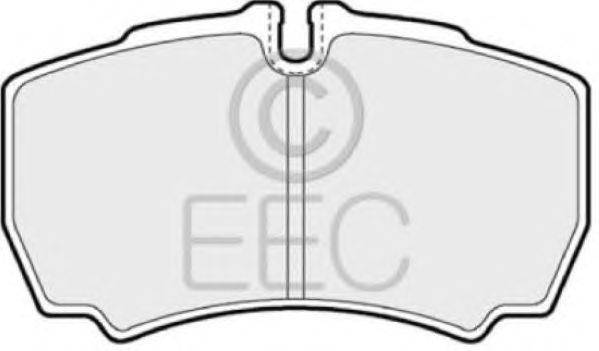 Комплект тормозных колодок, дисковый тормоз EEC BRP1277
