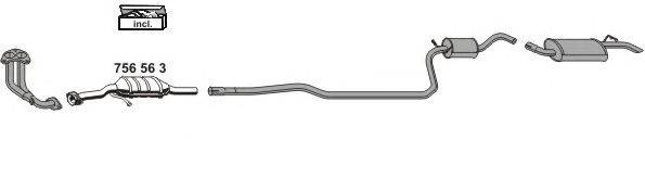 Система выпуска ОГ ERNST 031166