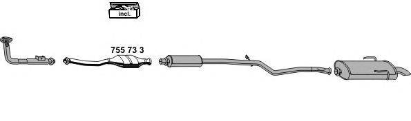 Система выпуска ОГ ERNST 090159