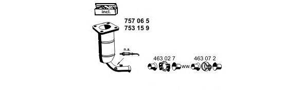 Система выпуска ОГ ERNST 090165