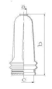 Пыльник, рулевое управление SPIDAN 84236