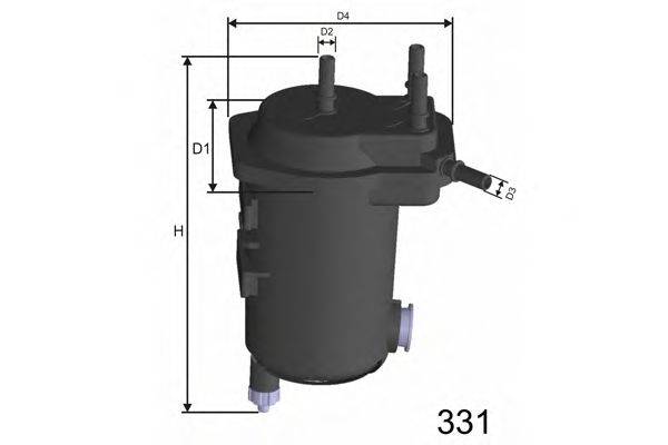 Топливный фильтр MISFAT F124A