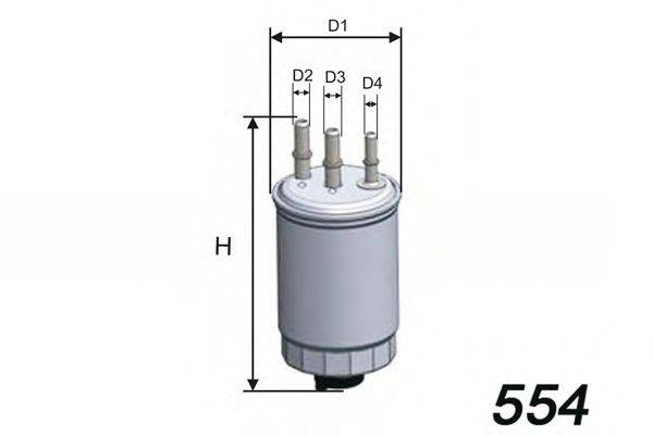 Топливный фильтр MISFAT M528