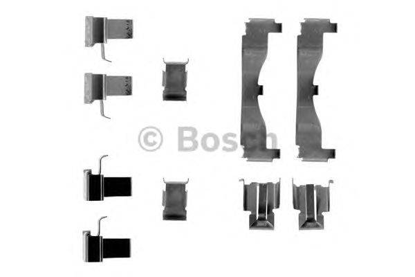 Комплектующие, колодки дискового тормоза BOSCH AP115