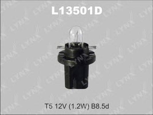 Лампа накаливания, освещение щитка приборов LYNXauto L13501D