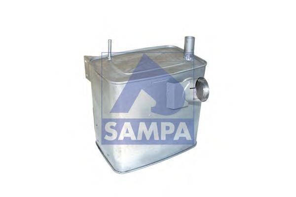 Средний / конечный глушитель ОГ SAMPA 010.453