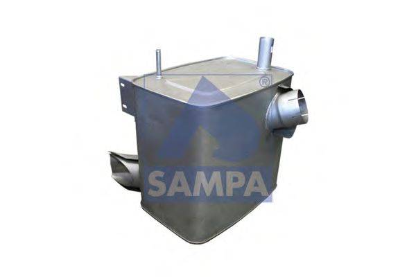 Средний / конечный глушитель ОГ SAMPA 010.475