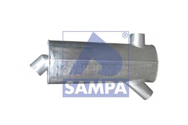 Средний / конечный глушитель ОГ SAMPA 200125